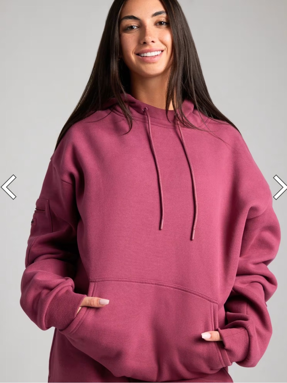 NWT | Comfrt DND Travel Hoodie | Large | Berry